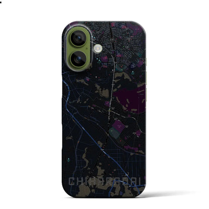【ちはら台（千葉県）】地図柄iPhoneケース（バックカバータイプ）