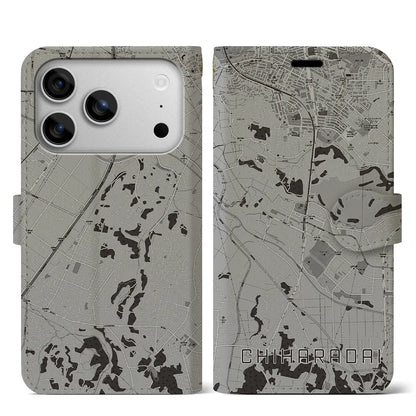 【ちはら台（千葉県）】地図柄iPhoneケース（手帳タイプ）