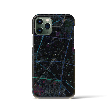 【千種（愛知県）】地図柄iPhoneケース（バックカバータイプ）