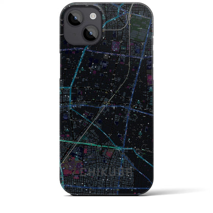 【千種（愛知県）】地図柄iPhoneケース（バックカバータイプ）