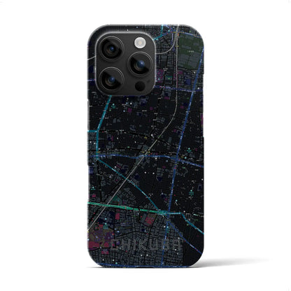 【千種（愛知県）】地図柄iPhoneケース（バックカバータイプ）