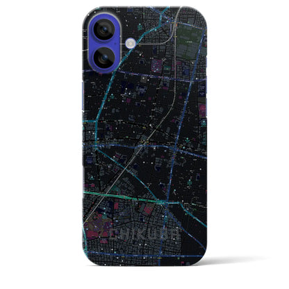 【千種（愛知県）】地図柄iPhoneケース（バックカバータイプ）