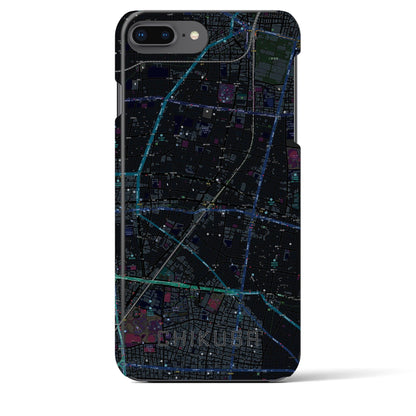 【千種（愛知県）】地図柄iPhoneケース（バックカバータイプ）