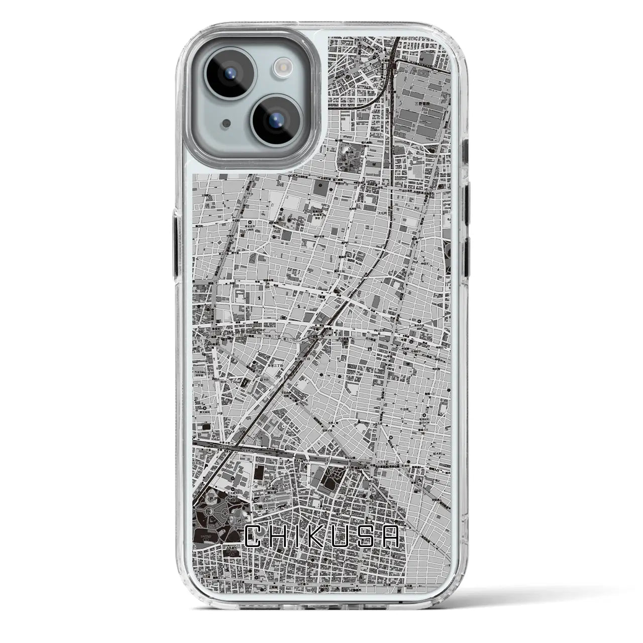 【千種（愛知県）】地図柄iPhoneケース（MagSafeタイプ）