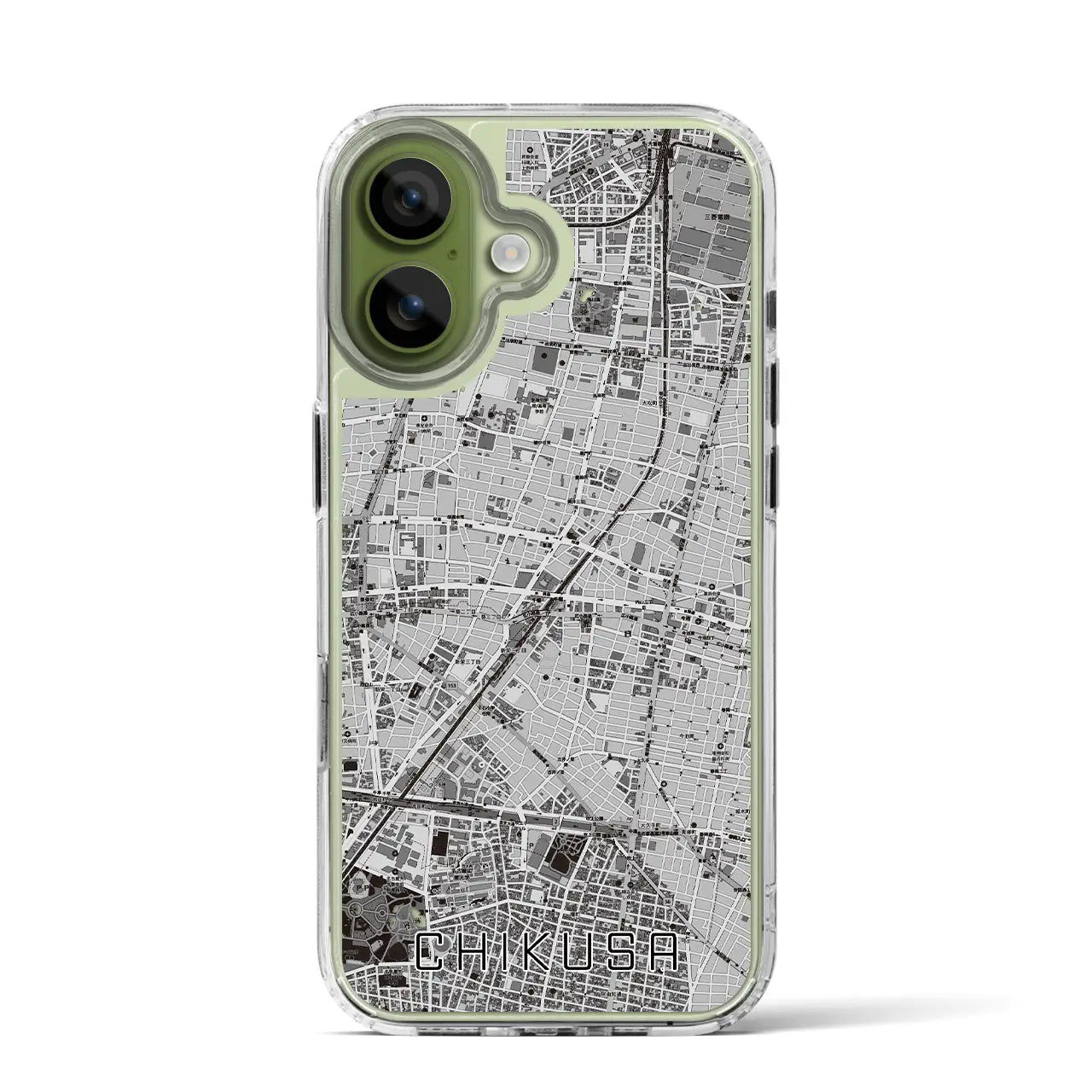 【千種（愛知県）】地図柄iPhoneケース（MagSafeタイプ）