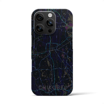 【筑西（茨城県）】地図柄iPhoneケース（バックカバータイプ）