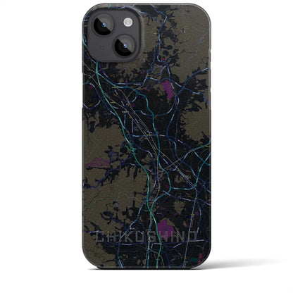 【筑紫野（福岡県）】地図柄iPhoneケース（バックカバータイプ）