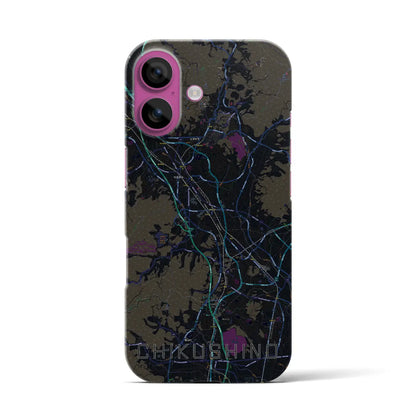 【筑紫野（福岡県）】地図柄iPhoneケース（バックカバータイプ）