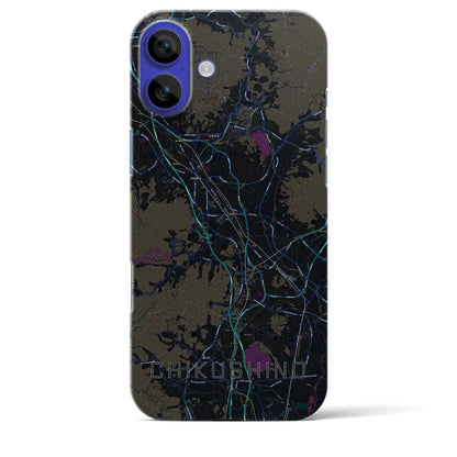 【筑紫野（福岡県）】地図柄iPhoneケース（バックカバータイプ）