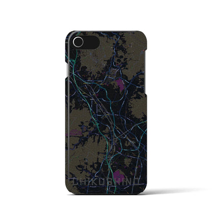 【筑紫野（福岡県）】地図柄iPhoneケース（バックカバータイプ）