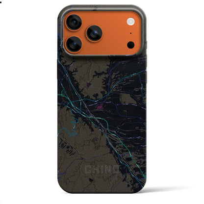 【茅野（長野県）】地図柄iPhoneケース（バックカバータイプ）