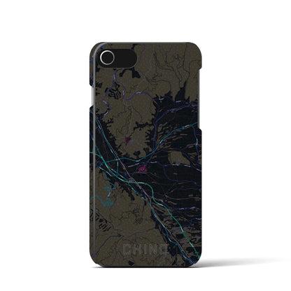 【茅野（長野県）】地図柄iPhoneケース（バックカバータイプ）