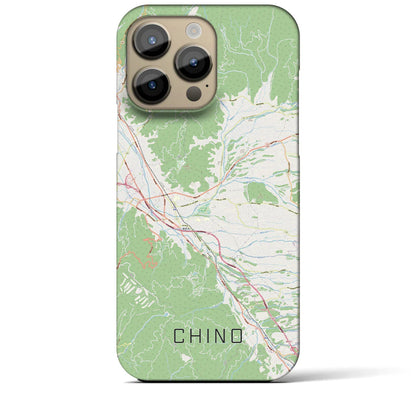 【茅野（長野県）】地図柄iPhoneケース（バックカバータイプ）