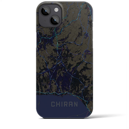 【知覧（鹿児島県）】地図柄iPhoneケース（バックカバータイプ）