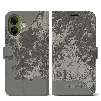 【知覧（鹿児島県）】地図柄iPhoneケース（手帳タイプ）