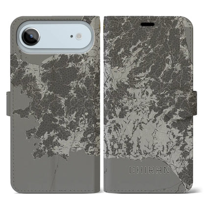 【知覧（鹿児島県）】地図柄iPhoneケース（手帳タイプ）