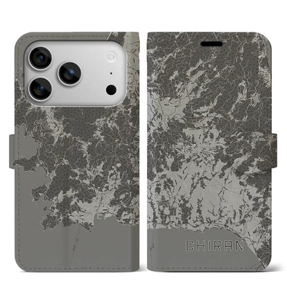 【知覧（鹿児島県）】地図柄iPhoneケース（手帳タイプ）