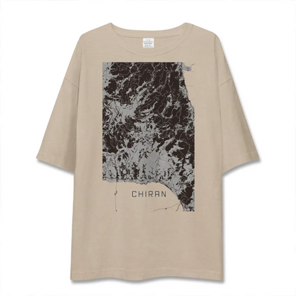 【知覧（鹿児島県）】地図柄ビッグシルエットTシャツ