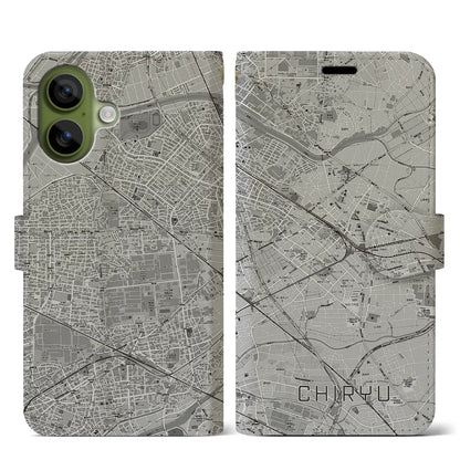 【知立（愛知県）】地図柄iPhoneケース（手帳タイプ）