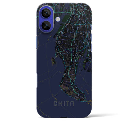 【知多2（愛知県）】地図柄iPhoneケース（バックカバータイプ）