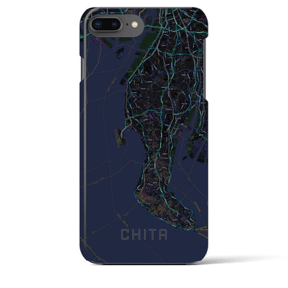 【知多2（愛知県）】地図柄iPhoneケース（バックカバータイプ）