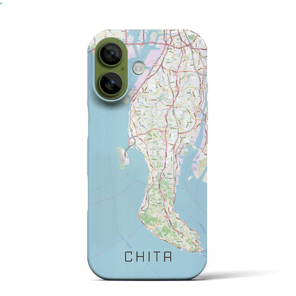 【知多2（愛知県）】地図柄iPhoneケース（バックカバータイプ）