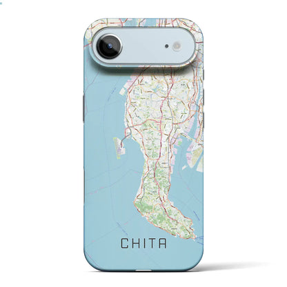 【知多2（愛知県）】地図柄iPhoneケース（バックカバータイプ）