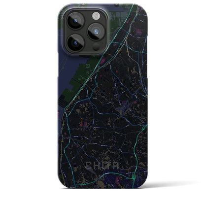 【知多（愛知県）】地図柄iPhoneケース（バックカバータイプ）