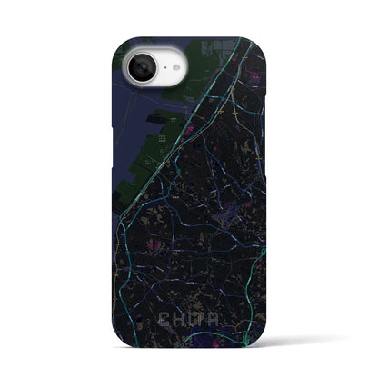 【知多（愛知県）】地図柄iPhoneケース（バックカバータイプ）