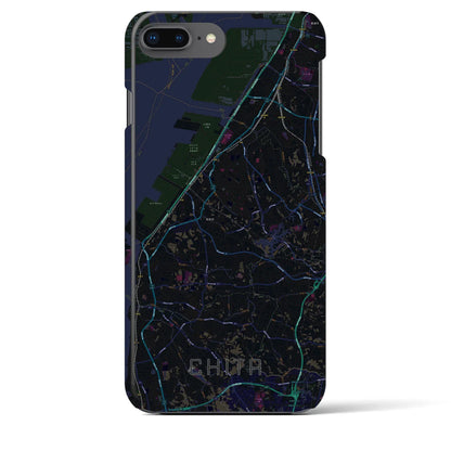 【知多（愛知県）】地図柄iPhoneケース（バックカバータイプ）