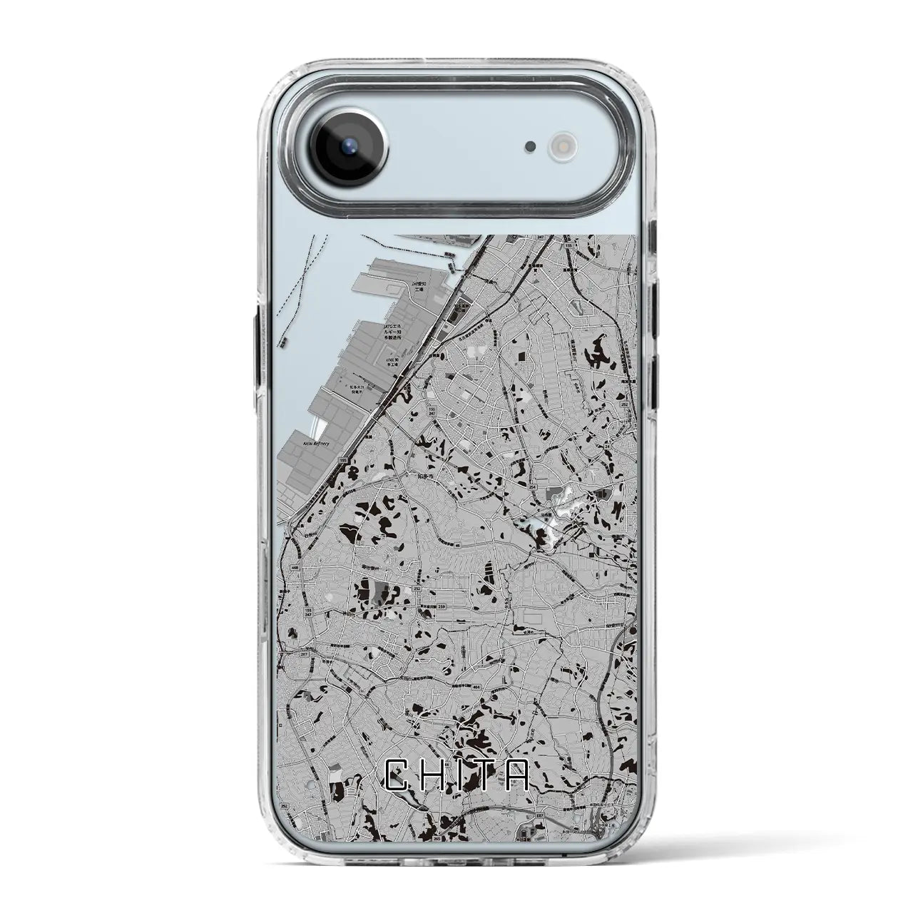 【知多（愛知県）】地図柄iPhoneケース（MagSafeタイプ）