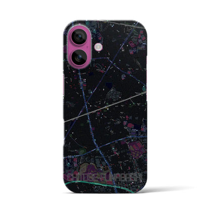 【千歳船橋（東京都）】地図柄iPhoneケース（バックカバータイプ）