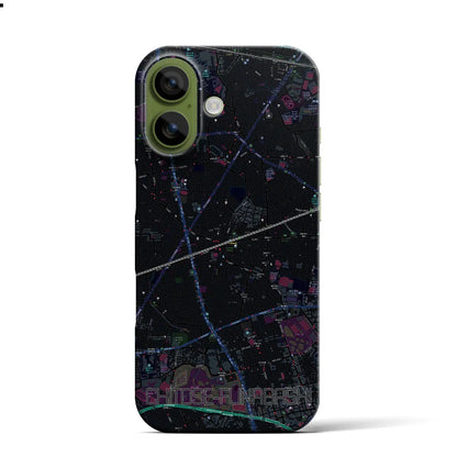 【千歳船橋（東京都）】地図柄iPhoneケース（バックカバータイプ）