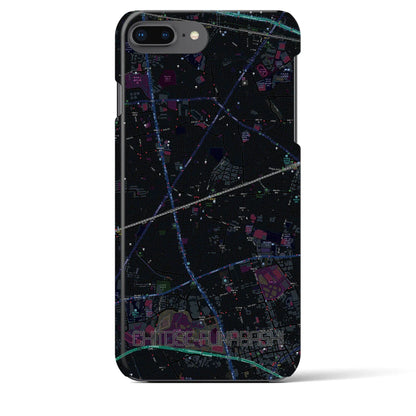 【千歳船橋（東京都）】地図柄iPhoneケース（バックカバータイプ）