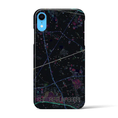 【千歳船橋（東京都）】地図柄iPhoneケース（バックカバータイプ）