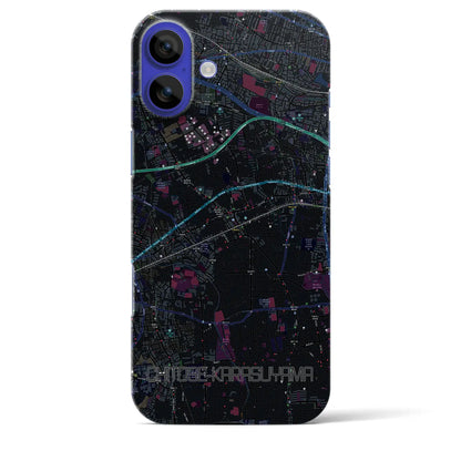 【千歳烏山（東京都）】地図柄iPhoneケース（バックカバータイプ）