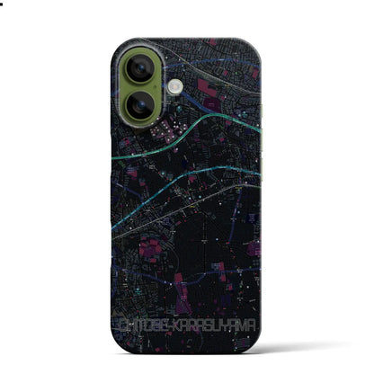 【千歳烏山（東京都）】地図柄iPhoneケース（バックカバータイプ）