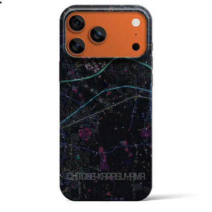 【千歳烏山（東京都）】地図柄iPhoneケース（バックカバータイプ）