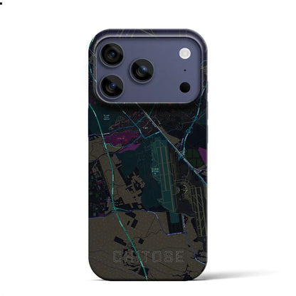 【千歳（北海道）】地図柄iPhoneケース（バックカバータイプ）