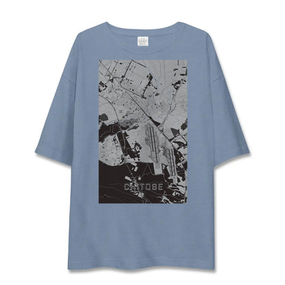 【千歳（北海道）】地図柄ビッグシルエットTシャツ