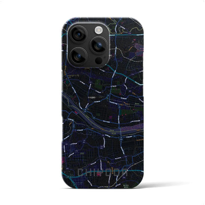 【千代田（群馬県）】地図柄iPhoneケース（バックカバータイプ）