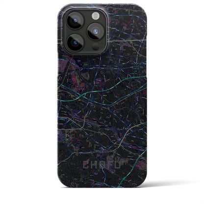 【調布2（東京都）】地図柄iPhoneケース（バックカバータイプ）