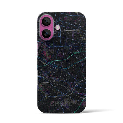 【調布2（東京都）】地図柄iPhoneケース（バックカバータイプ）