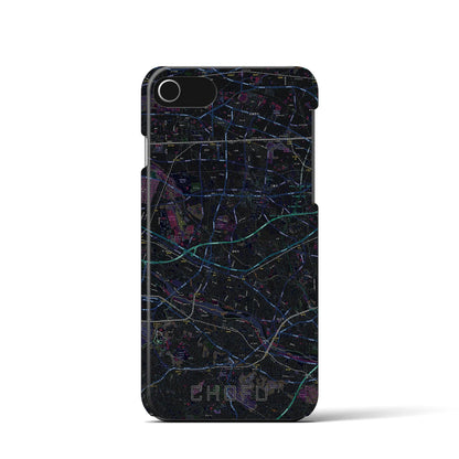 【調布2（東京都）】地図柄iPhoneケース（バックカバータイプ）