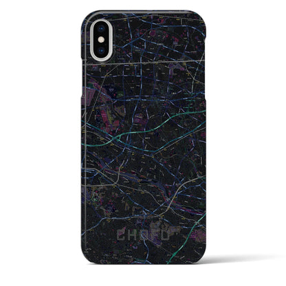 【調布2（東京都）】地図柄iPhoneケース（バックカバータイプ）