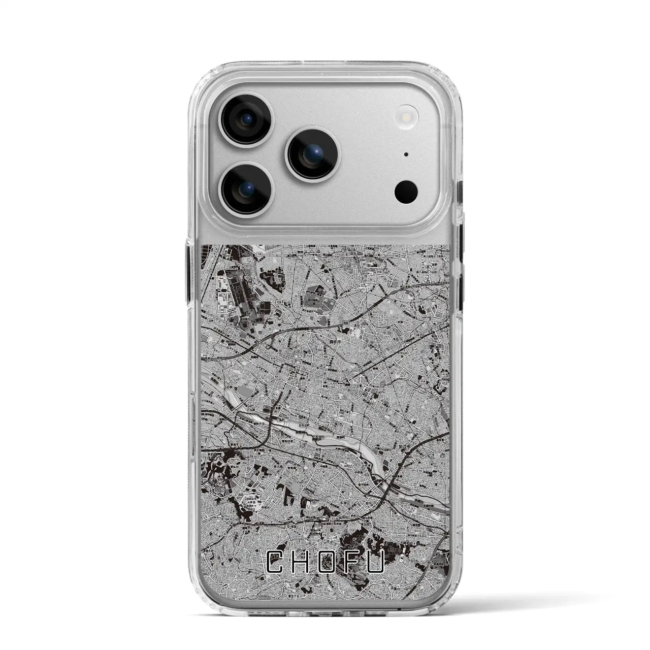 【調布2（東京都）】地図柄iPhoneケース（MagSafeタイプ）