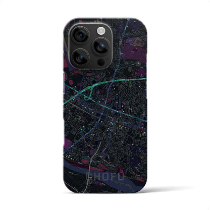 【調布（東京都）】地図柄iPhoneケース（バックカバータイプ）