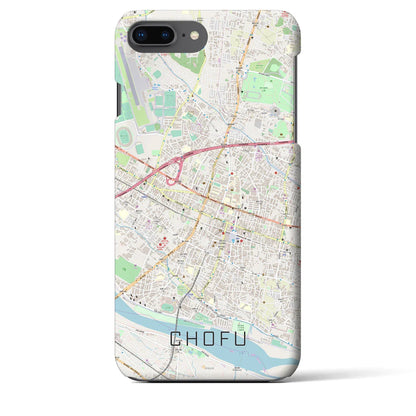 【調布（東京都）】地図柄iPhoneケース（バックカバータイプ）
