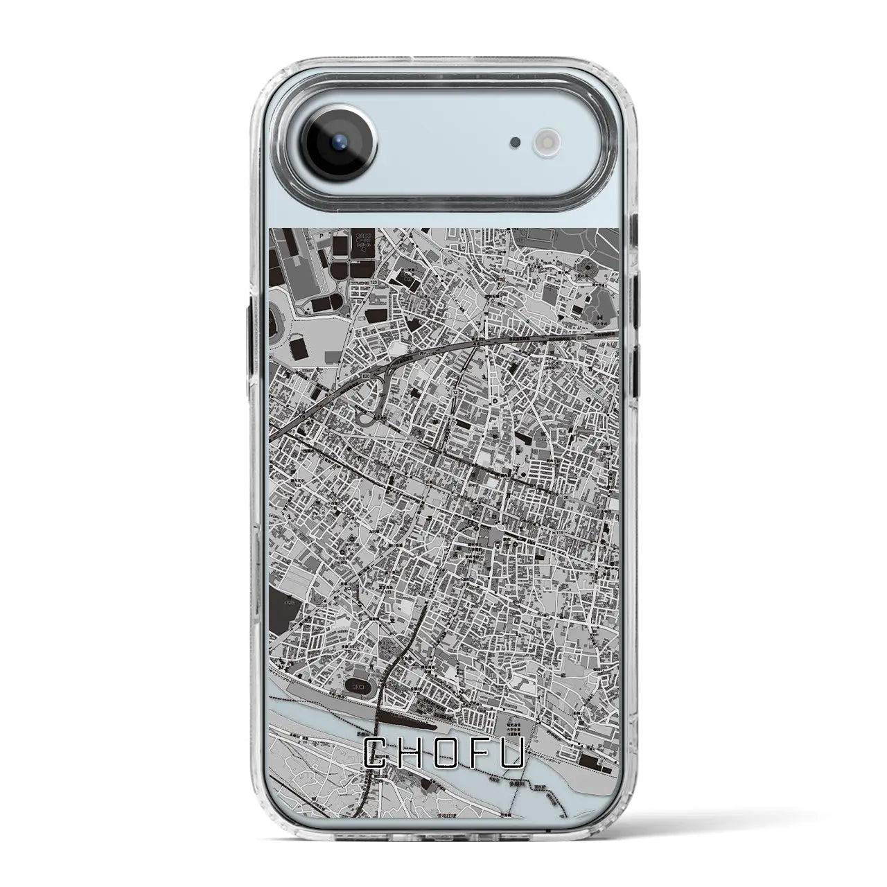 【調布（東京都）】地図柄iPhoneケース（MagSafeタイプ）