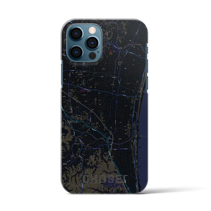 【長生（千葉県）】地図柄iPhoneケース（バックカバータイプ）